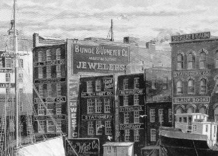Old image of Bunde & Upmeyer's building