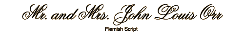 Flemish Script
